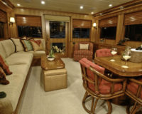 64 Voyager Salon Looking Aft