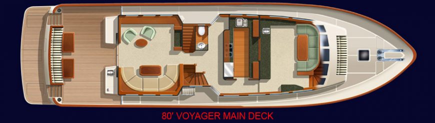80 Voyager Main Deck