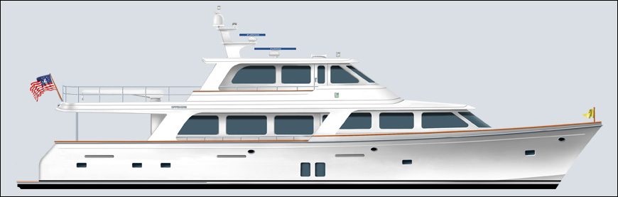 87 offshore motoryacht profile