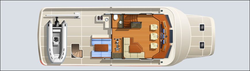 87 upper deck layout