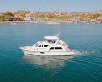 54 Pilothouse Profile at Newport Jetty