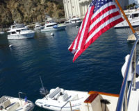 72' Pilothouse American Flag