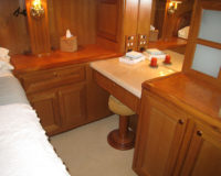 66' Pilothouse Bed Table