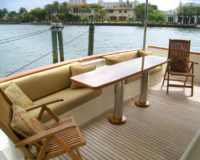 66' Pilothouse External Lounge