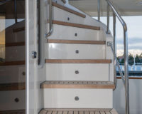 66' Pilothouse Swimstep Stairs