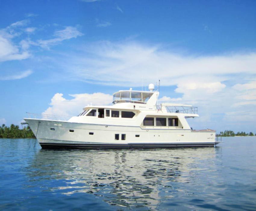 Yacht exterior